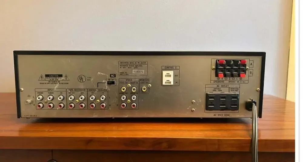 Sony integrated stereo